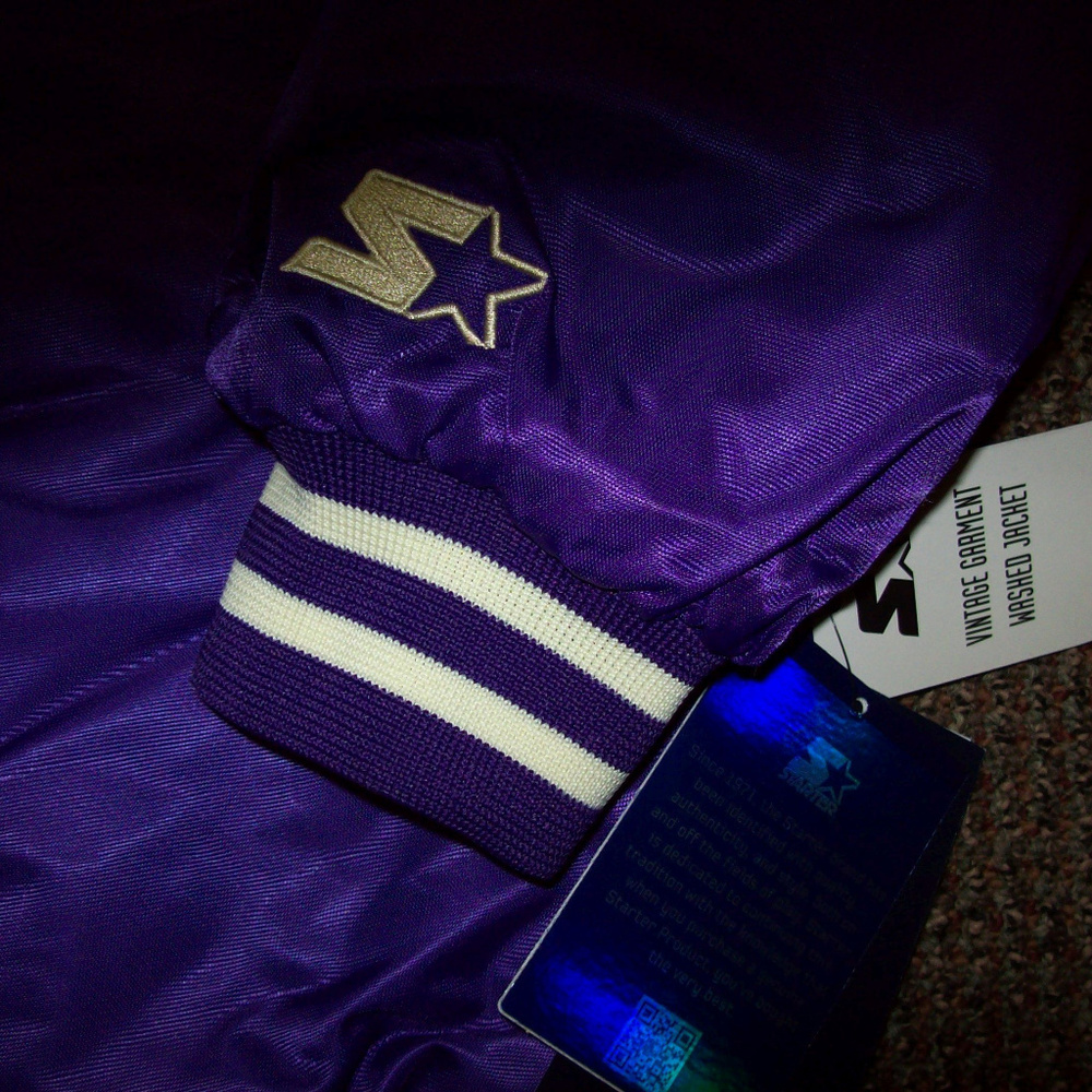 LOS ANGELES LAKERS NBA Starter Jacket S 2X - Picture 7 of 8
